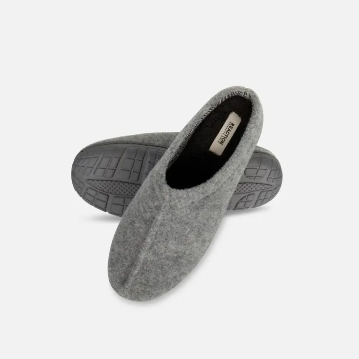 Kenneth Cole Urban Heather Grey Clog Grey Men Loafers