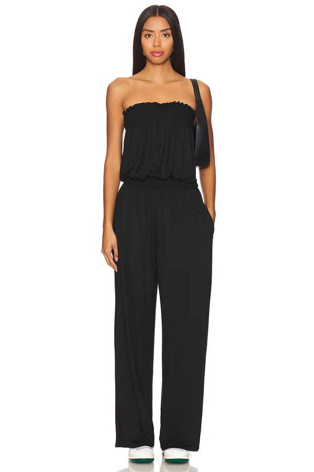 Kenzie Jumpsuit Black Women Lovers and Friends Jumpsuits