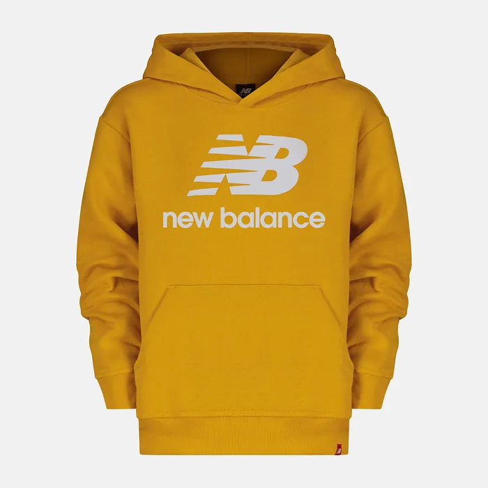 Kids New Balance Essential Logo Hoodie GOLDEN HOUR Tops