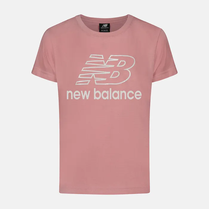Kids New Balance NB Essential Tee HAZY ROSE Tops