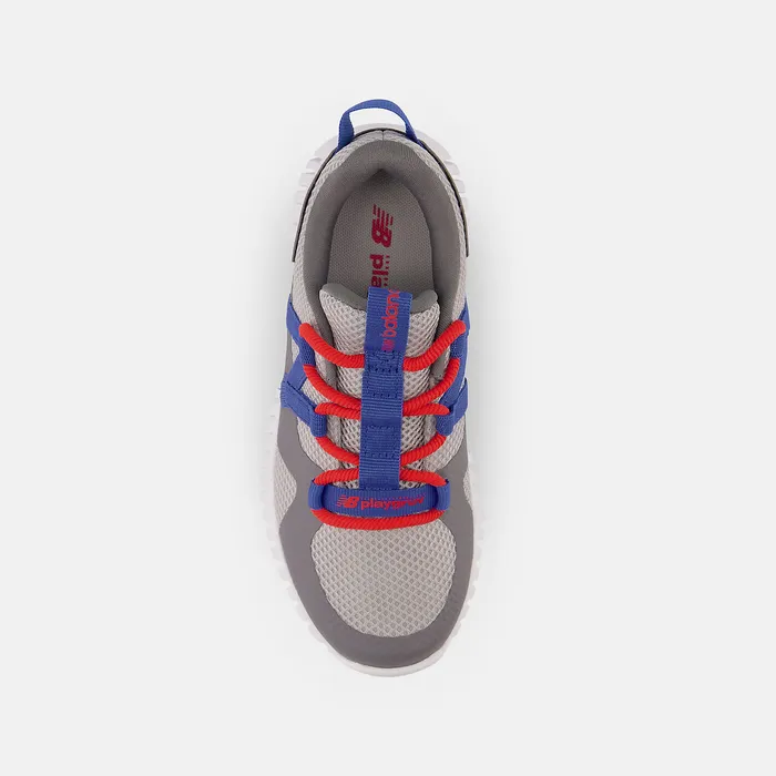 Kids New Balance PLAYGRUV v2 Bungee Grey with True Red Size 105 8211 3 Kids New Balance PLAYGRUV v2 Bungee Grey with True Red Size 105 8211 3