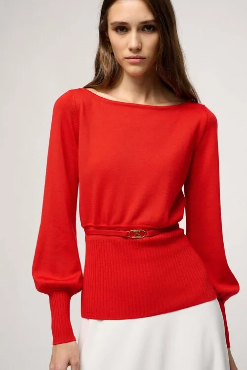 Knitwear Magride Magride Red Luisa Spagnoli Women