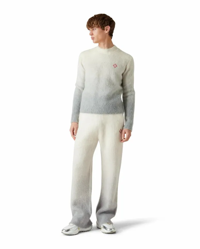 Knitwear Men Casablanca Paris Gradient Mohair Trousers