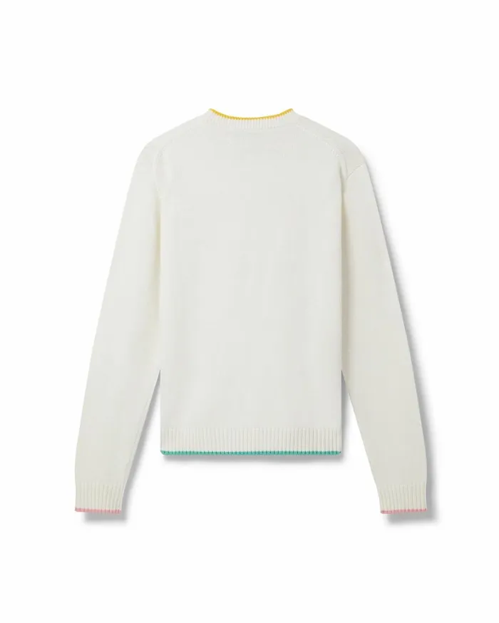 Knitwear Men Casablanca Paris Pastel Court Jumper