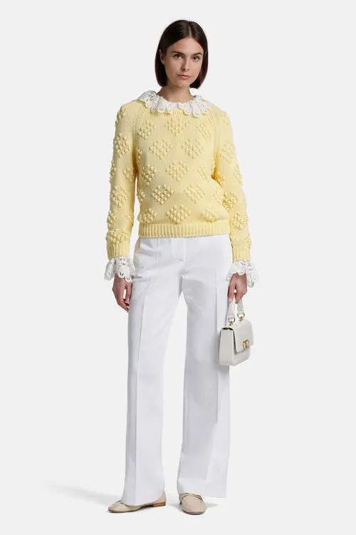 Knitwear Women Capriola Capriola Blue Luisa Spagnoli Knitwear Women Capriola Capriola Blue Luisa Spagnoli