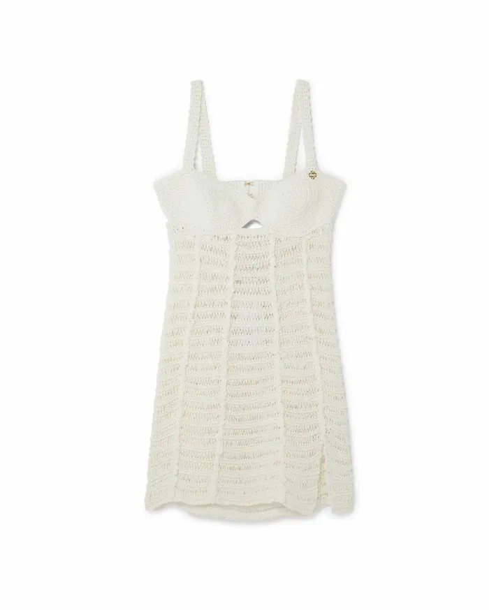 Knitwear Women Casablanca Paris Crochet Bustier Dress