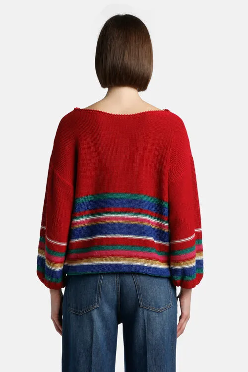 Knitwear Women Luisa Spagnoli Colors Colors White Knitwear Women Luisa Spagnoli Colors Colors White