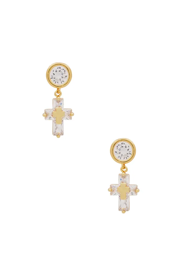 Kourtnie Earrings Gold Women Lovers and Friends Jewelry