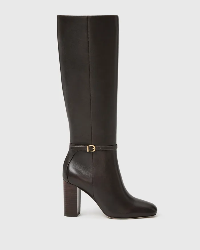 Kyle Boot 8211 Chocolate Leather Women Boots PAIGE