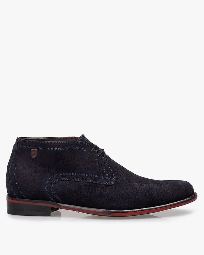 Lace Shoes Men Floris Van Bommel De Draver 0100 Suede