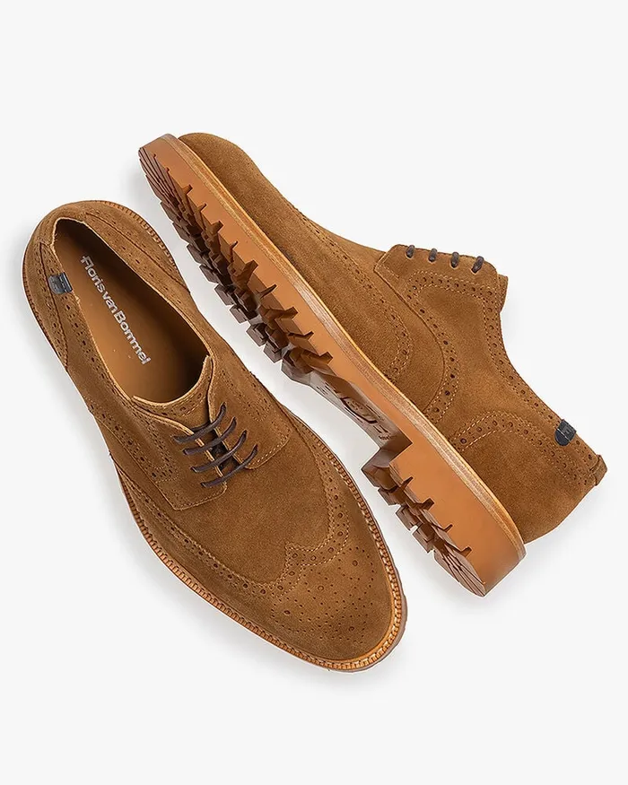 Lace Shoes Men Floris Van Bommel De Karper 0401 Suede