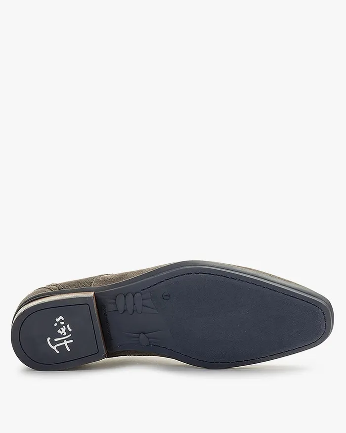 Lace Shoes Men Floris Van Bommel De Mosser 0403 Nubuckleather