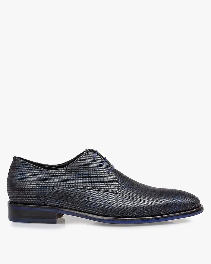 Lace Shoes Men Floris Van Bommel De Netter 1601 Metallicprint