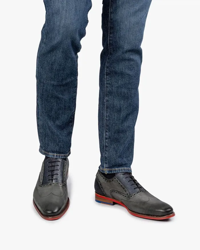 Lace Shoes Men Floris Van Bommel De Stapper 0301 Calf Leather