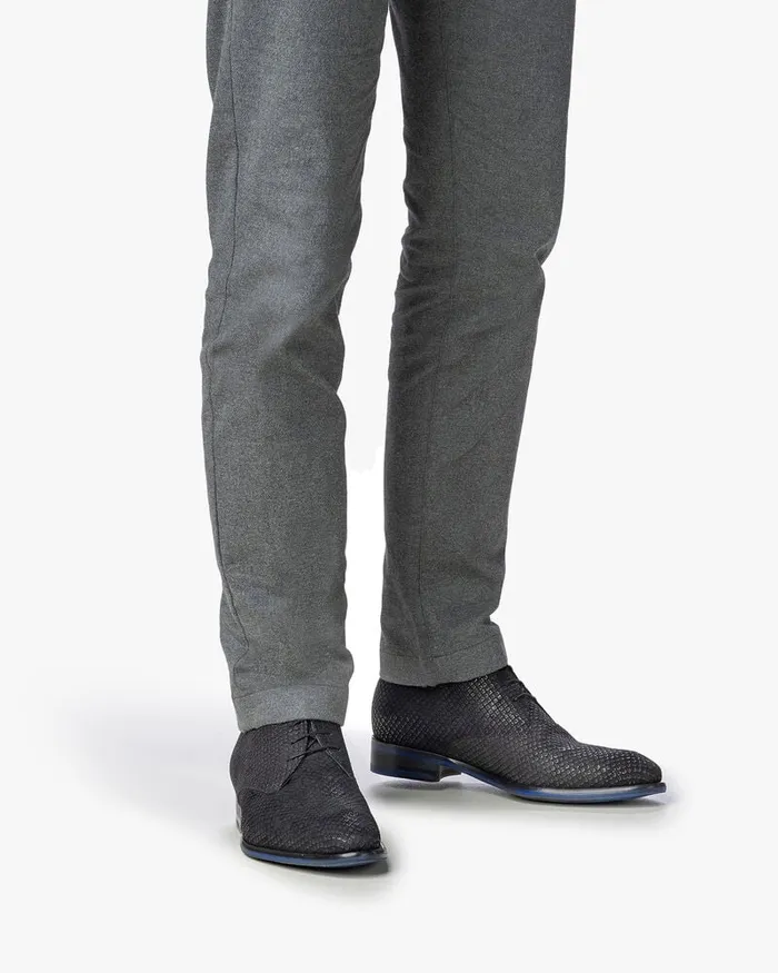 Lace Shoes Men Floris Van Bommel De Stapper 0617 Suede