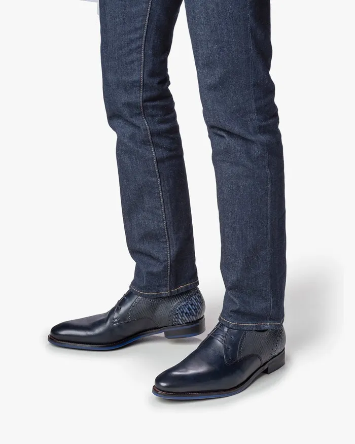 Lace Shoes Men Floris Van Bommel De Stapper 3926 Calfleather