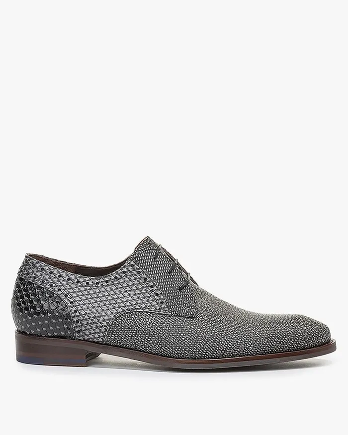 Lace Shoes Men Floris Van Bommel De Stapper 3930 Printedleather