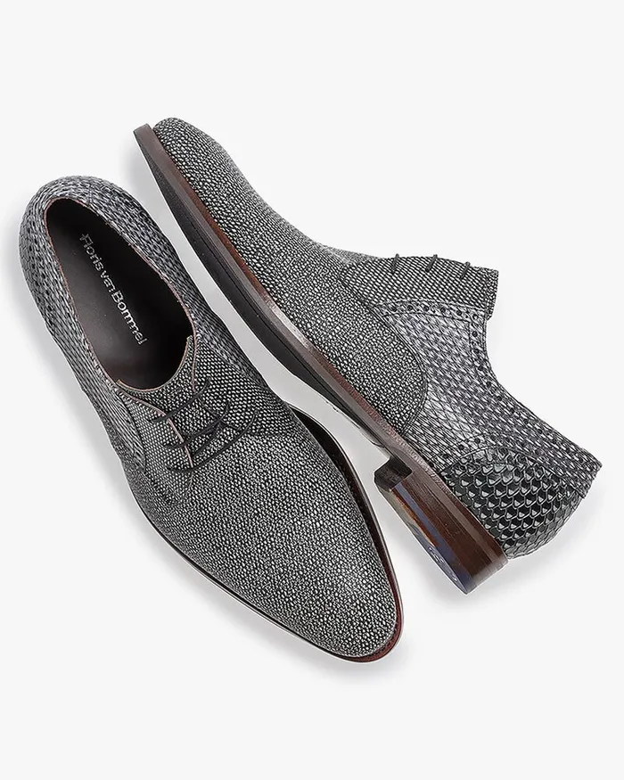 Lace Shoes Men Floris Van Bommel De Stapper 3930 Printedleather