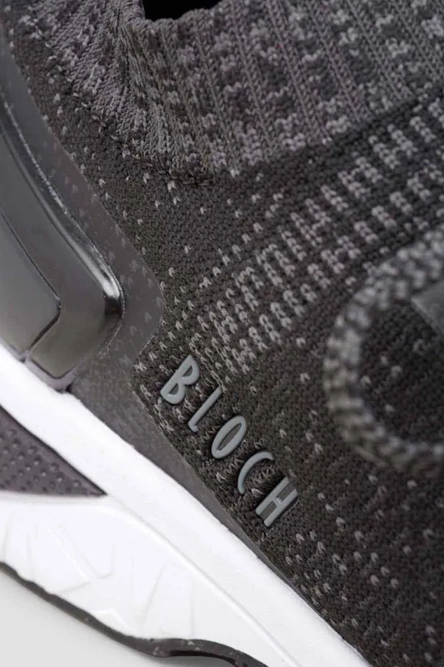 Ladies Alcyone Sneaker Black Knit Adult Dance Sneakers Bloch