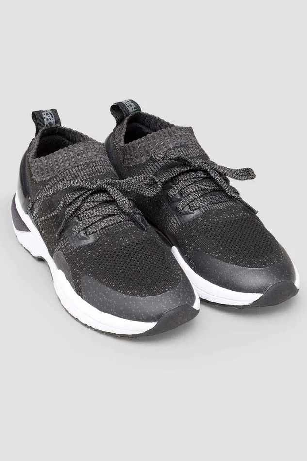 Ladies Alcyone Sneaker Black Knit Adult Dance Sneakers Bloch