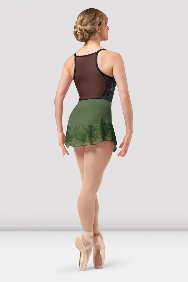 Ladies Asher Pull On Skirt Sage Skirts and Tutus Bloch Adult