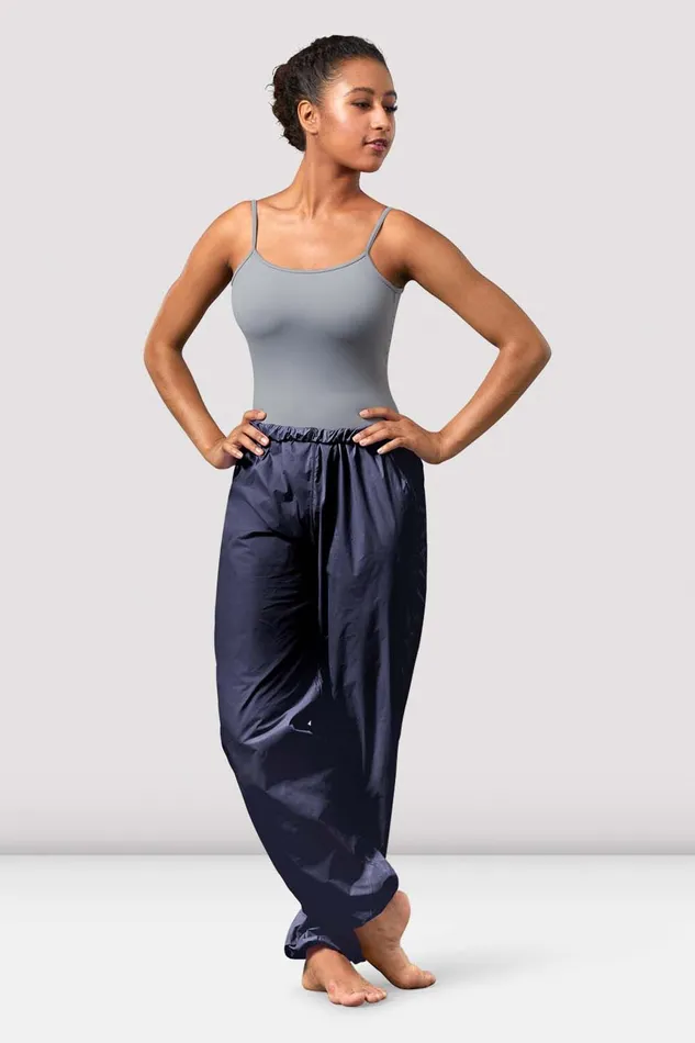 Ladies Ripstop Pants Navy Adult Warmups Bloch