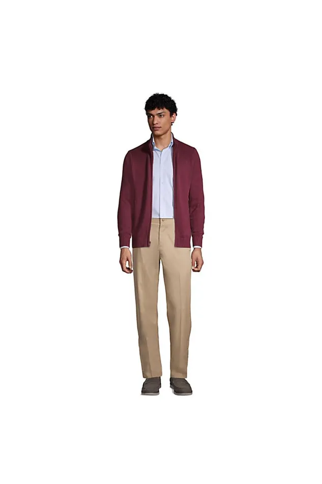 Lands039 End Chinos and Casual Pants Men Adaptive Blend Chino Pants Classic Navy