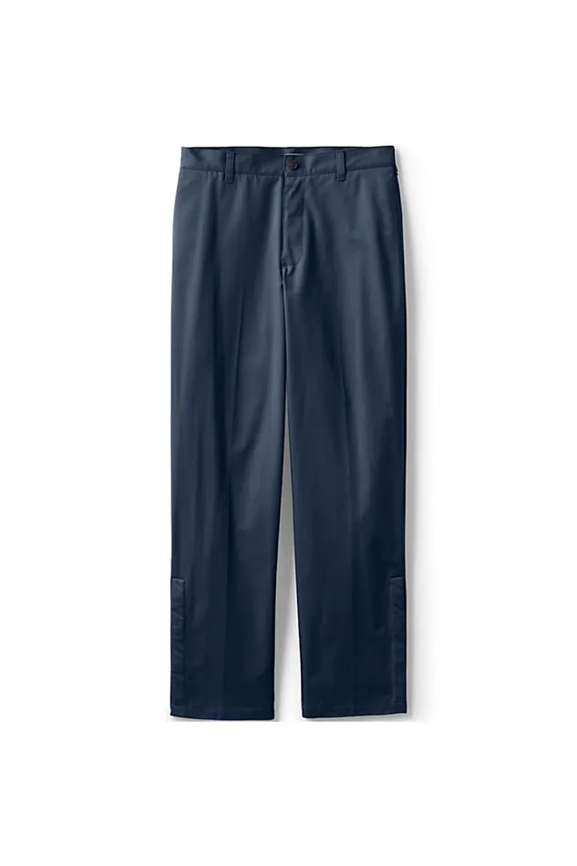 Lands039 End Chinos and Casual Pants Men Adaptive Blend Chino Pants Classic Navy