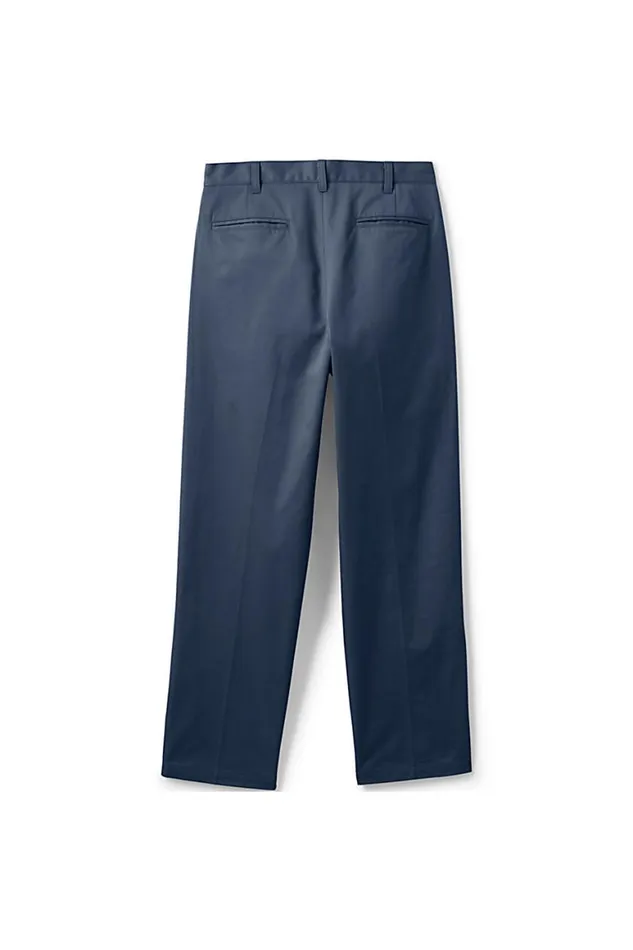 Lands039 End Chinos and Casual Pants Men Adaptive Blend Chino Pants Classic Navy