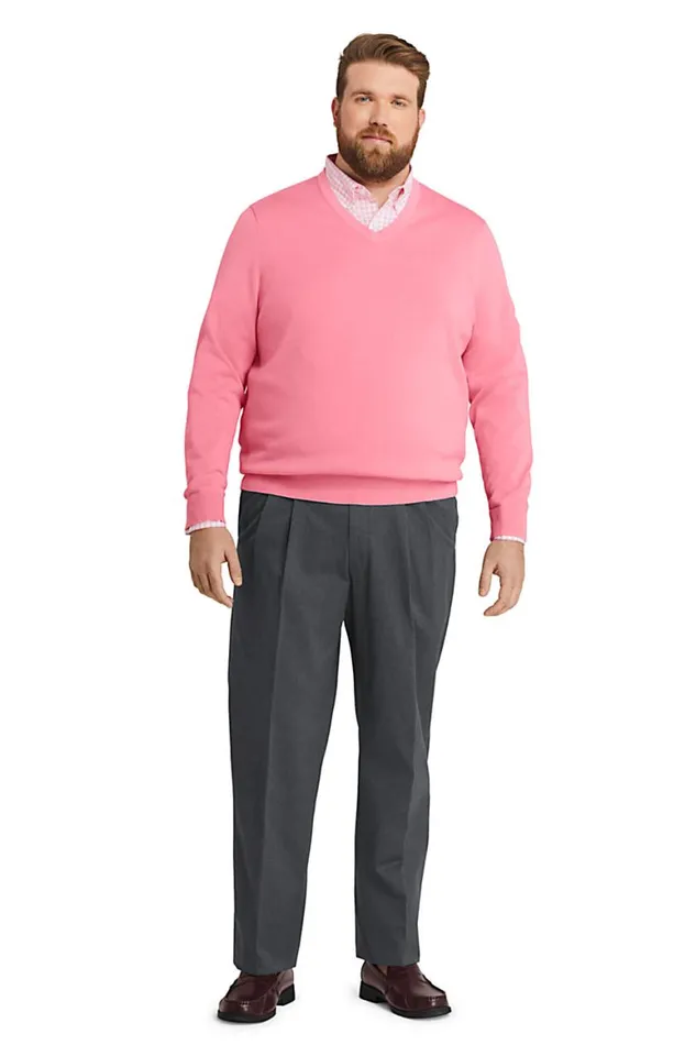 Lands039 End Chinos and Casual Pants Men Big And Tall Comfort Waist Pleated No Iron Twill Dress Pants Radiant Navy Lands039 End Chinos and Casual Pants Men Big And Tall Comfort Waist Pleated No Iron Twill Dress Pants Radiant Navy