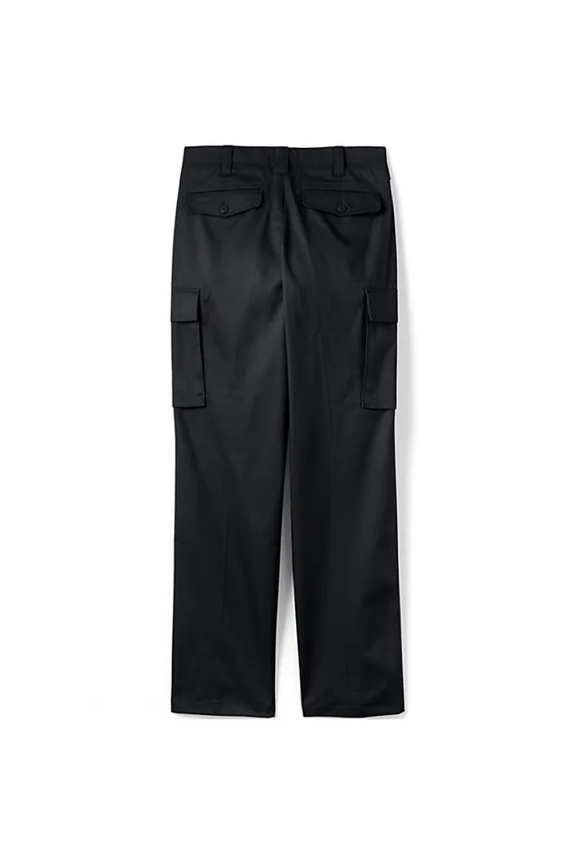 Lands039 End Chinos and Casual Pants Men Big Traditional Fit Cargo Pants Black Lands039 End Chinos and Casual Pants Men Big Traditional Fit Cargo Pants Black