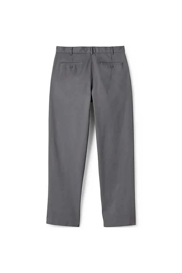 Lands039 End Chinos and Casual Pants Men Blend Plain Front Chino Pants Arctic Gray Lands039 End Chinos and Casual Pants Men Blend Plain Front Chino Pants Arctic Gray