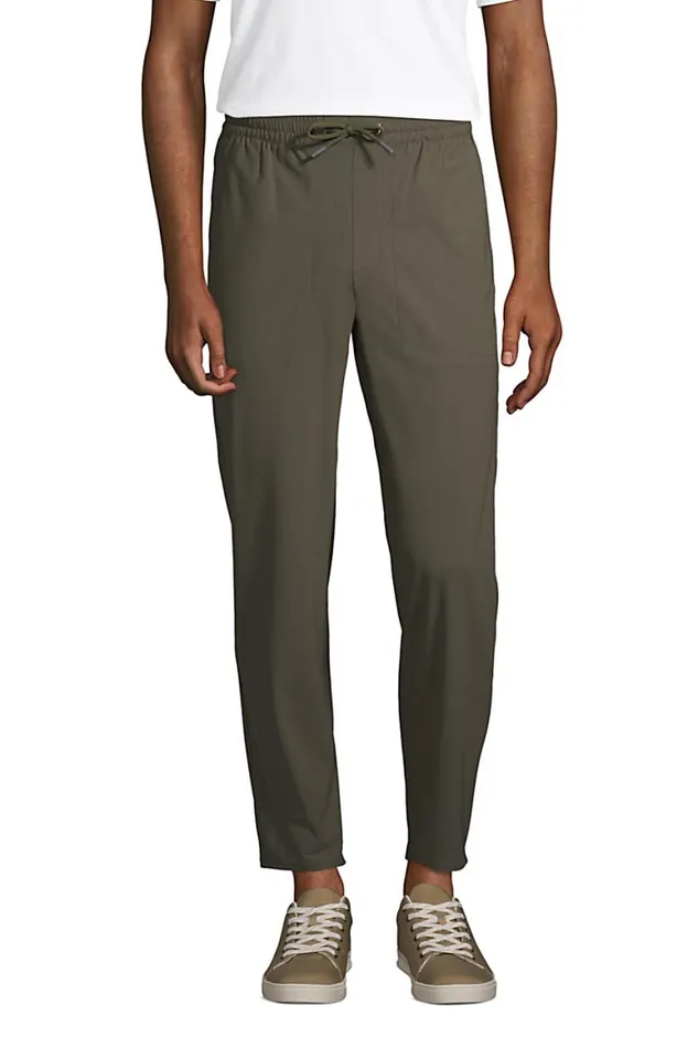 Lands039 End Chinos and Casual Pants Men Slim Fit Knit Performance Jogger Forest Moss Lands039 End Chinos and Casual Pants Men Slim Fit Knit Performance Jogger Forest Moss