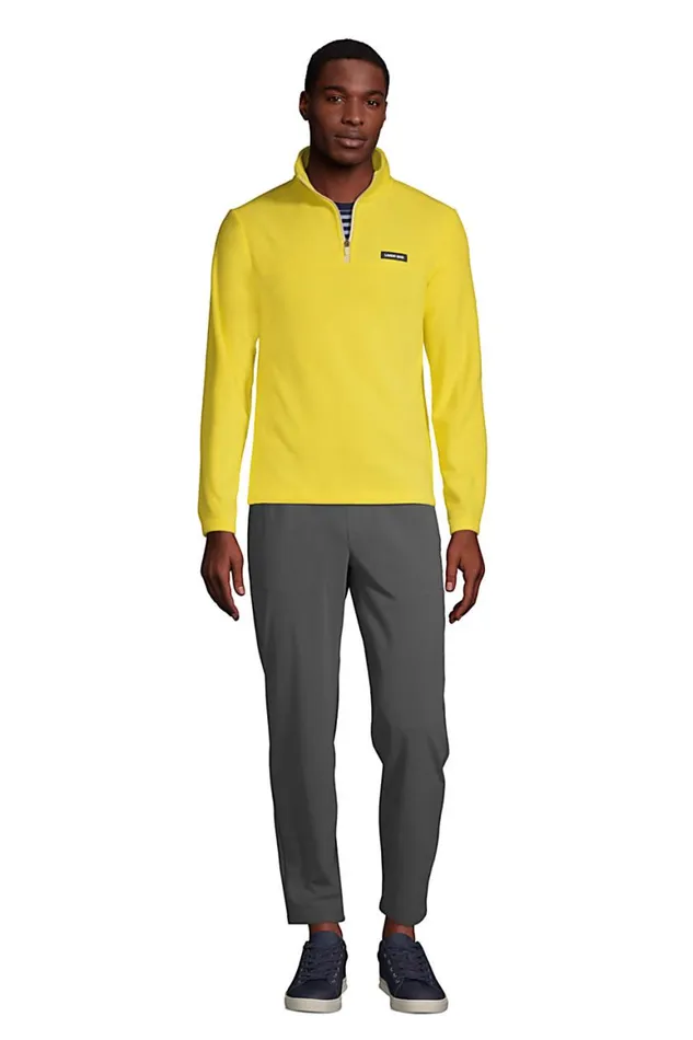 Lands039 End Chinos and Casual Pants Men Slim Fit Knit Performance Jogger Forest Moss