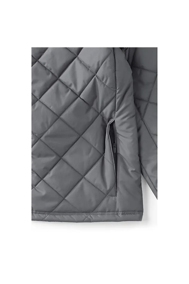 Lands039 End Coats and Jackets Men Insulated Jacket Arctic Gray Lands039 End Coats and Jackets Men Insulated Jacket Arctic Gray