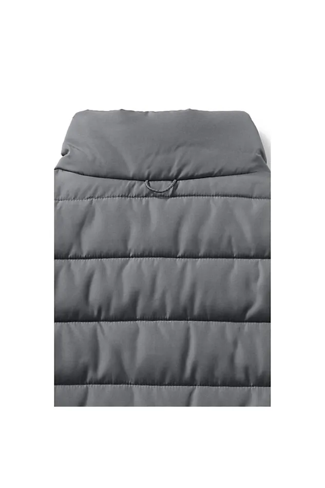 Lands039 End Coats and Jackets Men Insulated Vest Arctic Gray