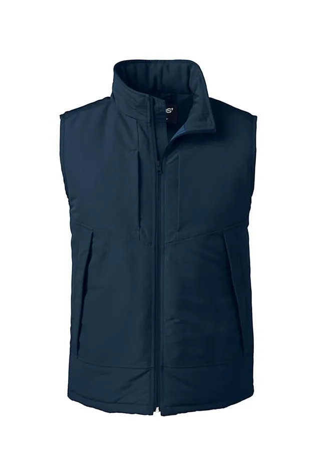 Lands039 End Coats and Jackets Men Packable Travel Vest Radiant Navy Lands039 End Coats and Jackets Men Packable Travel Vest Radiant Navy