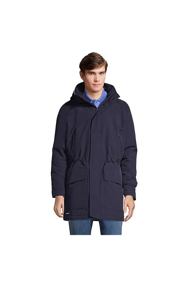 Lands039 End Coats and Jackets Men Squall Parka True Navy