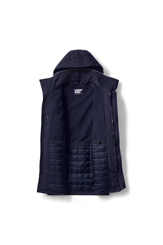 Lands039 End Coats and Jackets Men Squall Parka True Navy