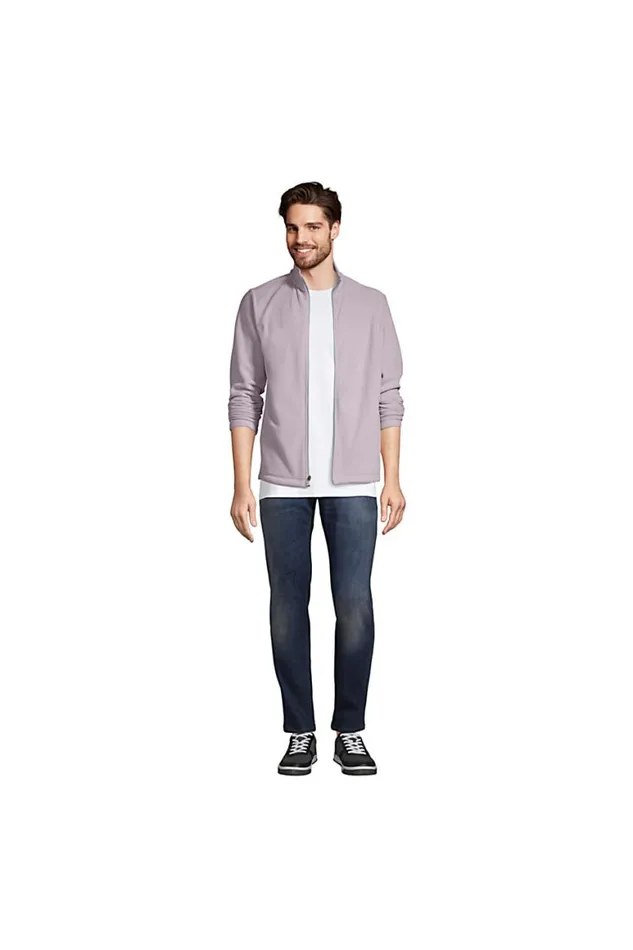 Lands039 End Coats and Jackets Men Thermacheck 100 Fleece Jacket Harbor Gray Lands039 End Coats and Jackets Men Thermacheck 100 Fleece Jacket Harbor Gray