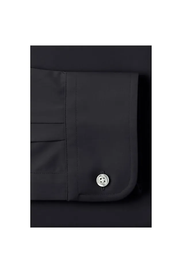 Lands039 End Dress Shirts Men Long Sleeve Buttondown No Iron Broadcloth Shirt Black Lands039 End Dress Shirts Men Long Sleeve Buttondown No Iron Broadcloth Shirt Black