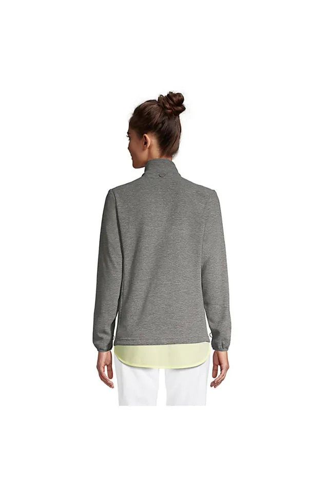 Lands039 End Fleece Women Thermacheck 200 Fleece Jacket Arctic Gray Heather Lands039 End Fleece Women Thermacheck 200 Fleece Jacket Arctic Gray Heather