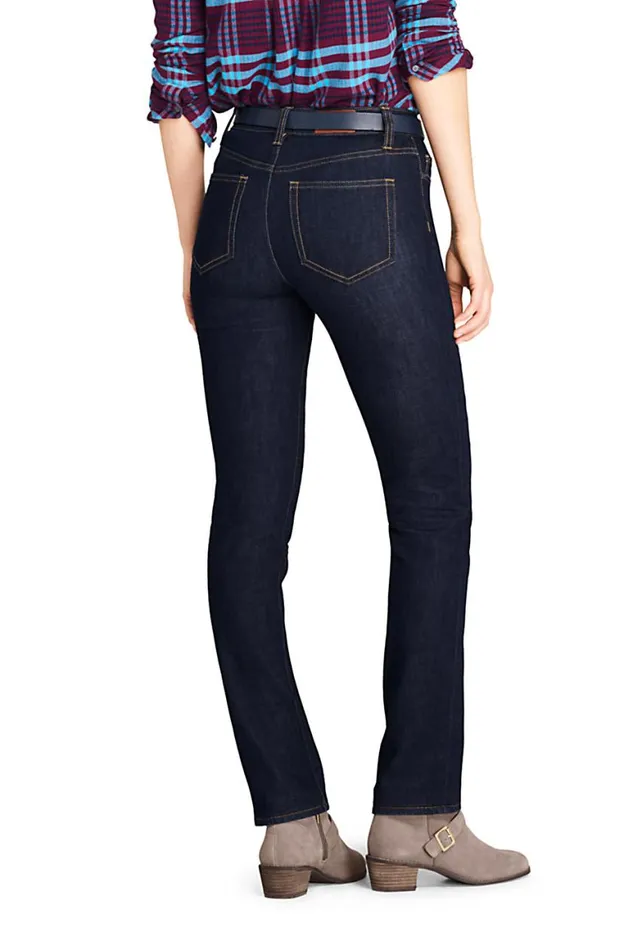 Lands039 End Jeans Women Curvy Mid Rise Bootcut Jeans 8211 Blue Deepest Indigo Lands039 End Jeans Women Curvy Mid Rise Bootcut Jeans 8211 Blue Deepest Indigo