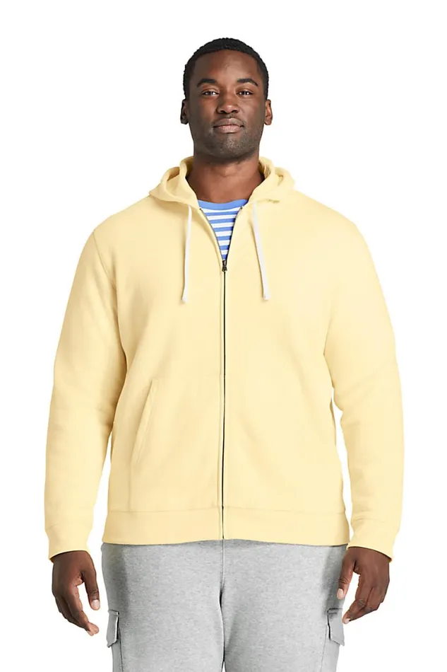 Lands039 End Knit Tops and Tees Men Big And Tall Long Sleeve Serious Sweats Fullzip Hoodie Golden Candle Light Lands039 End Knit Tops and Tees Men Big And Tall Long Sleeve Serious Sweats Fullzip Hoodie Golden Candle Light