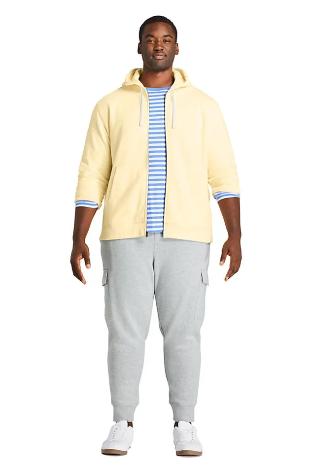 Lands039 End Knit Tops and Tees Men Big And Tall Long Sleeve Serious Sweats Fullzip Hoodie Golden Candle Light Lands039 End Knit Tops and Tees Men Big And Tall Long Sleeve Serious Sweats Fullzip Hoodie Golden Candle Light