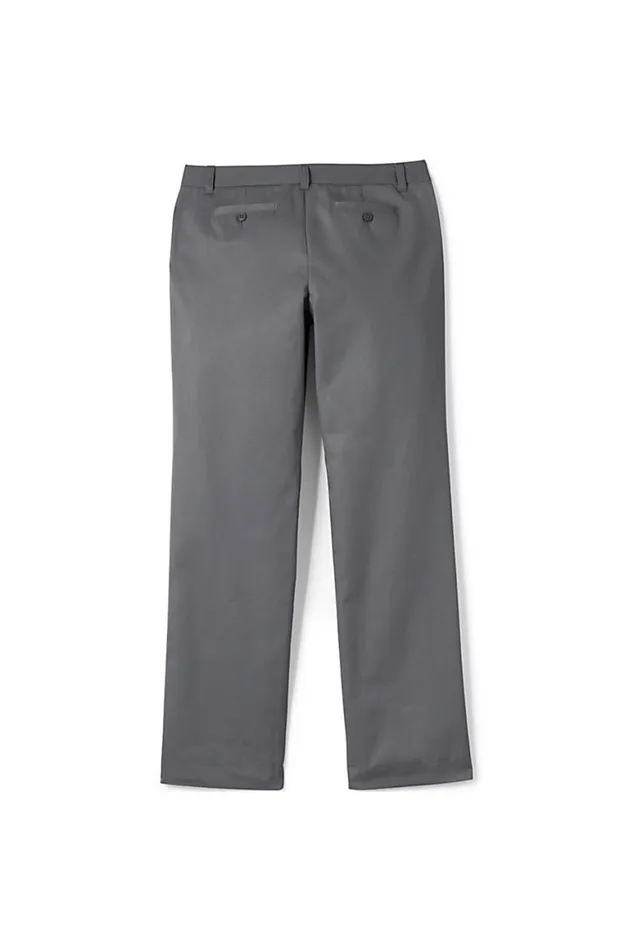 Lands039 End Pants Women Plain Front Blend Chino Pants Arctic Gray Lands039 End Pants Women Plain Front Blend Chino Pants Arctic Gray
