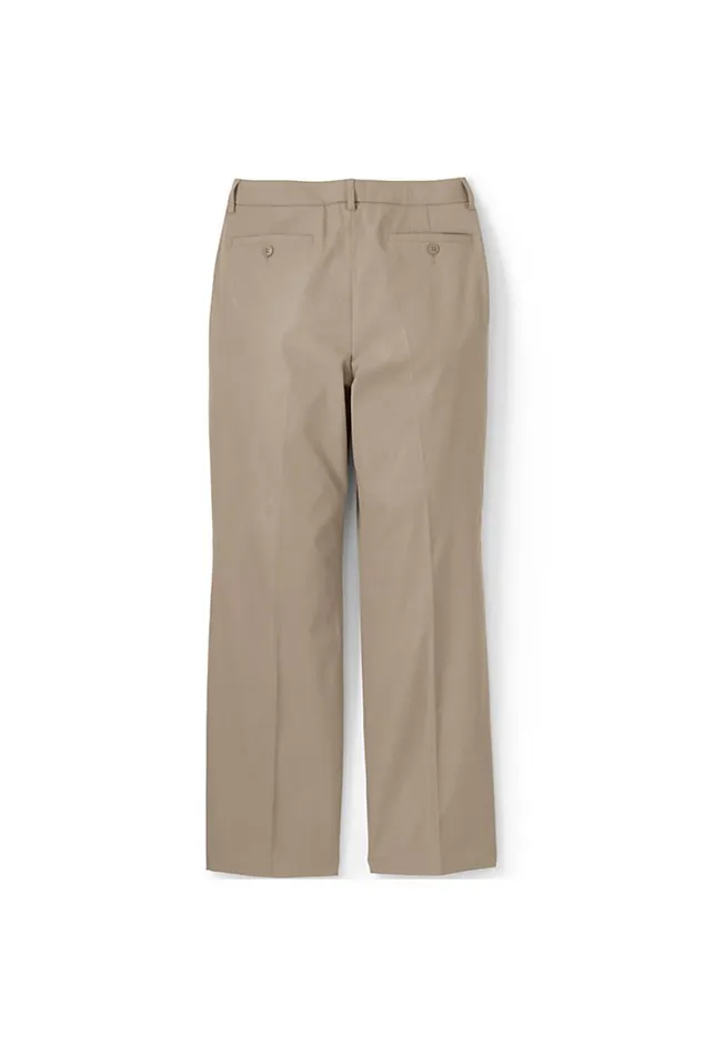 Lands039 End Pants Women Plus Size Straight Leg Active Chino Pants Khaki Lands039 End Pants Women Plus Size Straight Leg Active Chino Pants Khaki