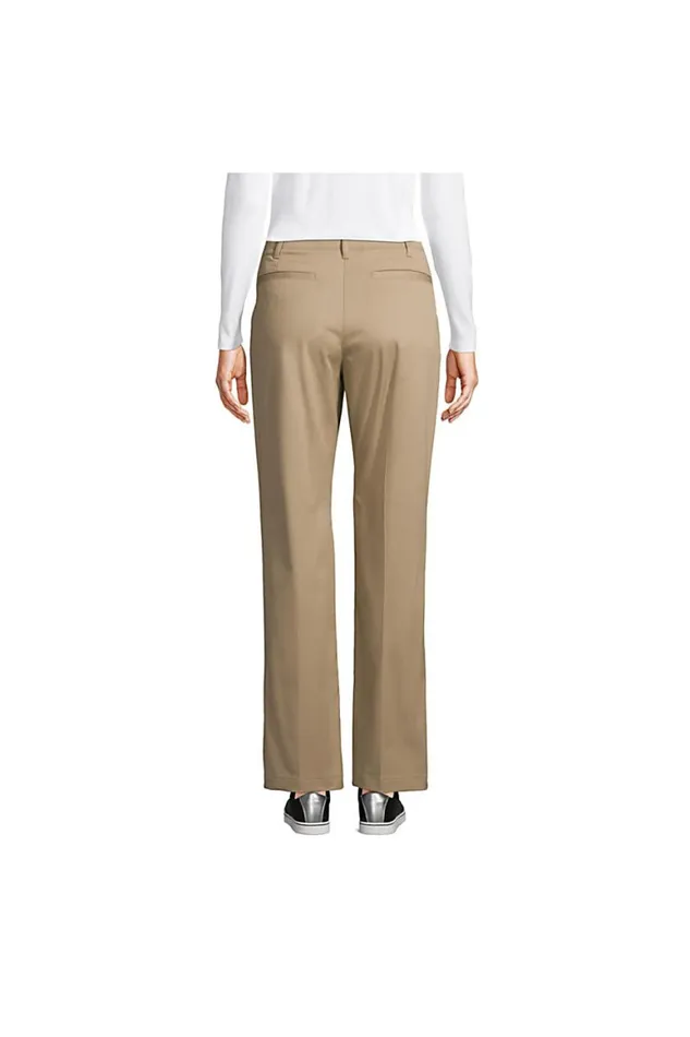 Lands039 End Pants Women Straight Leg Chino Pants Khaki Lands039 End Pants Women Straight Leg Chino Pants Khaki