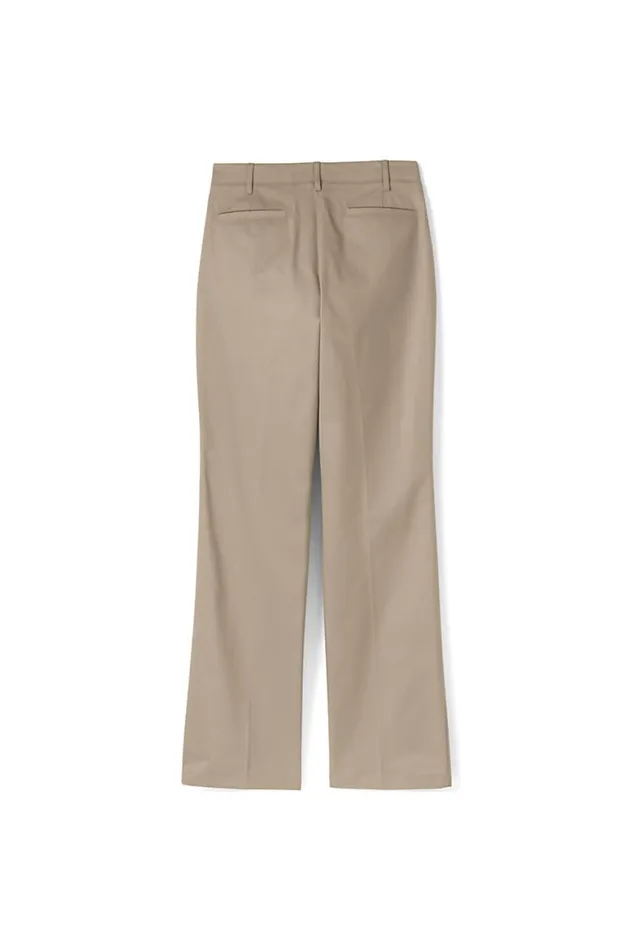 Lands039 End Pants Women Straight Leg Chino Pants Khaki Lands039 End Pants Women Straight Leg Chino Pants Khaki