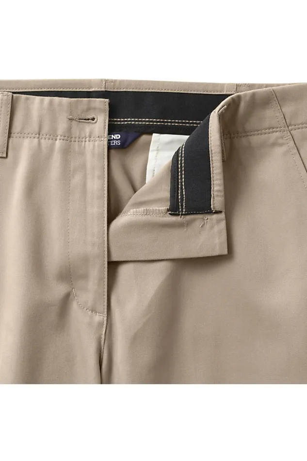 Lands039 End Pants Women Straight Leg Chino Pants Khaki Lands039 End Pants Women Straight Leg Chino Pants Khaki